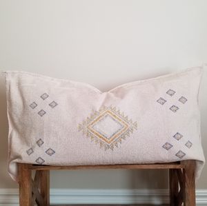 Cactus (Sabra) Silk Moroccan Pillow Cover